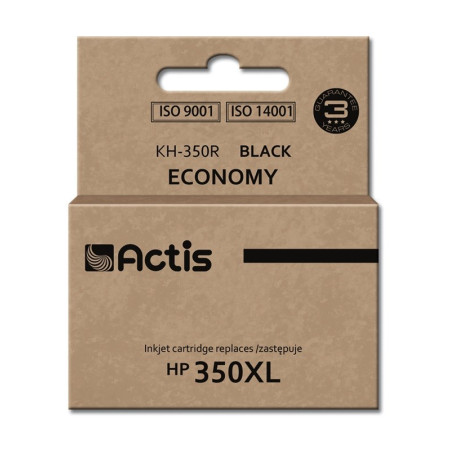 Actis KH-350R rašalas (pakaitinis HP 350XL CB336EE; 35 ml; juodas)