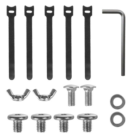 Kabelio laikiklis po stalviršiu Maclean, baltas, MC-103 W