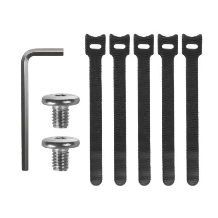 Kabelio laikiklis po stalviršiu Maclean, baltas, MC-105 W