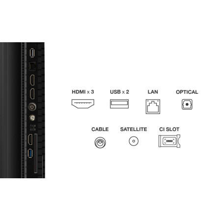 TCL P79K 65 colių 4K Ultra HD Smart televizorius