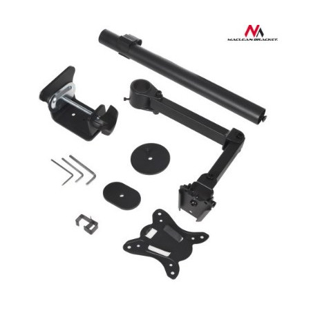 Maclean televizoriaus laikiklis 68,6 cm (27 colių), juodas