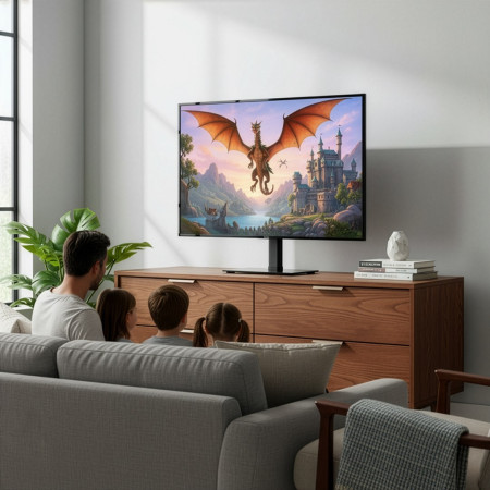 Maclean universalus TV stovas, skirtas TV spintelei, maks. 35 kg