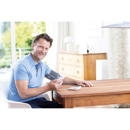 Medisana BU 572 viršutinės rankos kraujospūdžio matuoklis (baltas)