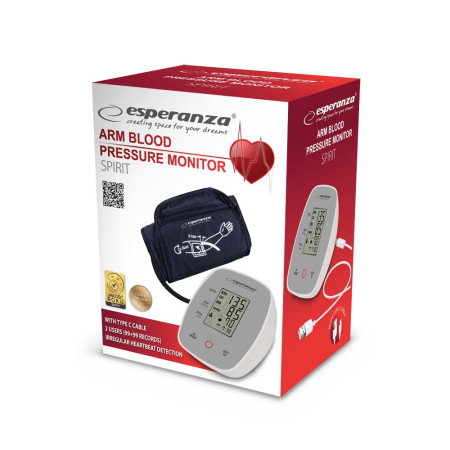 Esperanza ECB007 viršutinės rankos kraujospūdžio matuoklis