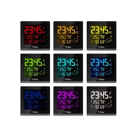 Greenblue 51193 juoda, balta LCD baterija