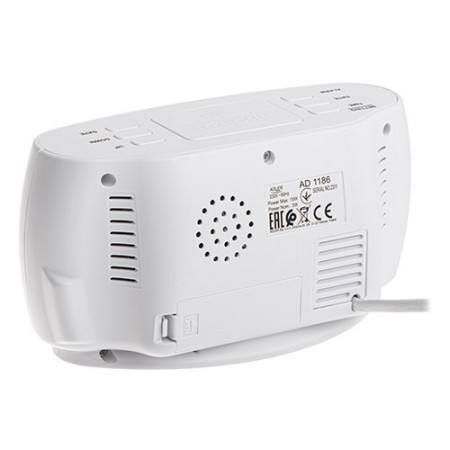 Žadintuvas Adler AD 1186 - Balta