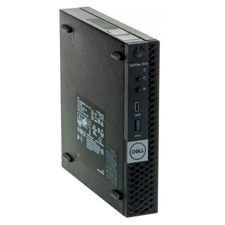 DELL OptiPlex 7070 Micro i3-9100T 16GB 256GB SSD mSFF Win11pro Naudotas