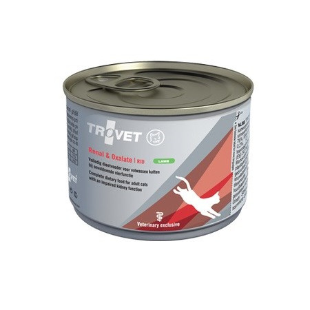 TROVET Renal & Oxalate RID Aviena - šlapias kačių maistas - 200g