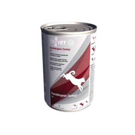 TROVET Hypoallergenic TPD su kalakutiena - šlapias maistas šunims - 400 g