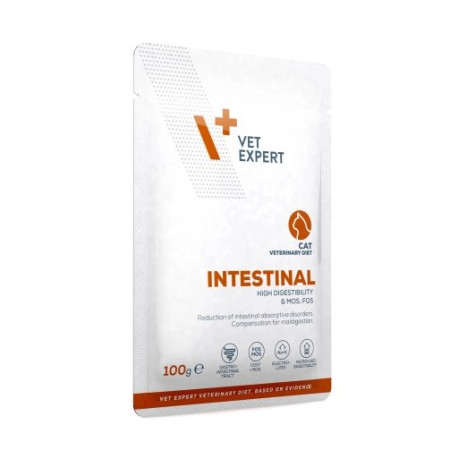 VET EXPERT Veterinary Diet Intestinal Cat - Šlapias maistas katėms - 100 g