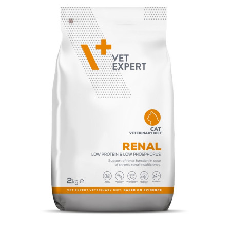 VET EXPERT Renal - sausas kačių maistas - 2kg