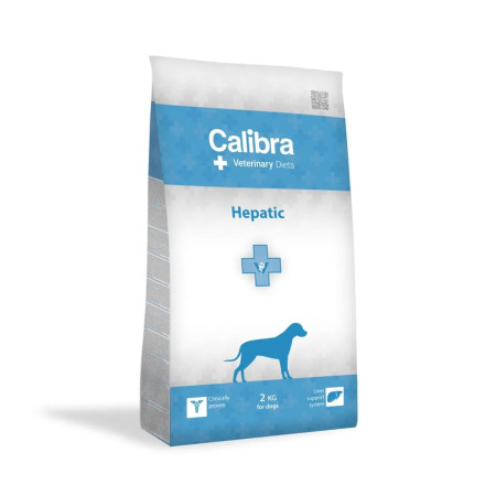 CALIBRA VD Dog Hepatic - sausas maistas šunims - 2kg