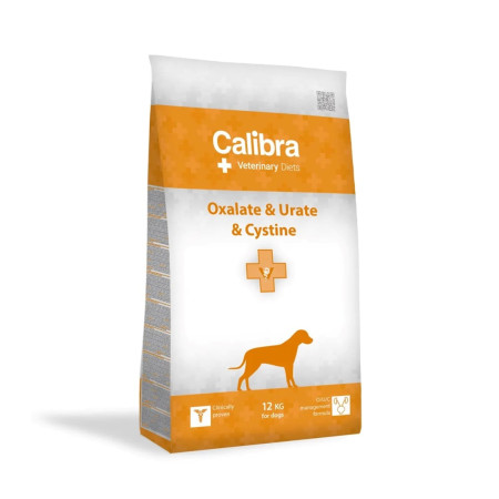 CALIBRA VD Dog Oxalate&Urate&Cystine - sausas maistas šunims - 12kg