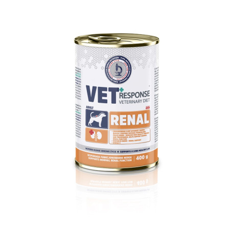 VET RESPONSE Renal - drėgnas ėdalas šunims - 400 g
