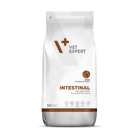 VET EXPERT Veterinary Diet Intestinal Dog - sausas šunų maistas - 12 kg