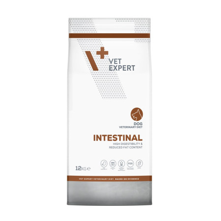 VET EXPERT Veterinary Diet Intestinal Dog - sausas šunų maistas - 12 kg