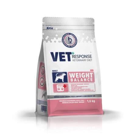 Vet Response Weight Balance - sausas maistas šunims - 1,6 kg