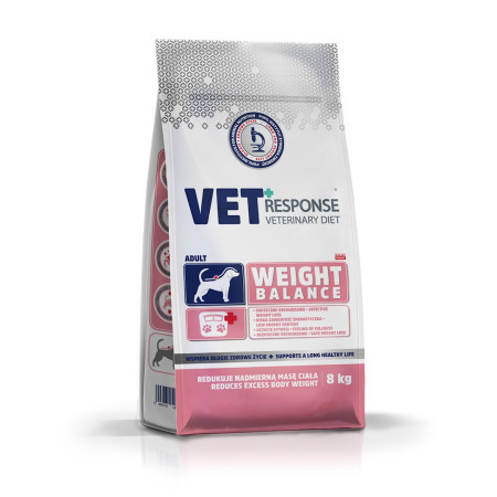 Vet Response Weight Balance - sausas maistas šunims - 8 kg