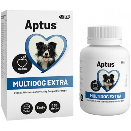 APTUS Multidog extra - vitaminai ir mineralai šunims – 100 tablečių
