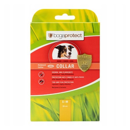 BOGAR Bogaprotect® Antkaklis S-M 60cm – nuo blusų ir erkių šunims