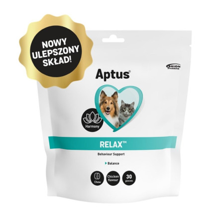 APTU Relax Stress - papildai šunims ir katėms – 30