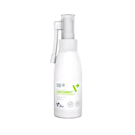 VET EXPERT Caryodent® Enzymatic Spray - burnos higienos purškalas šunims ir katėms 75 g