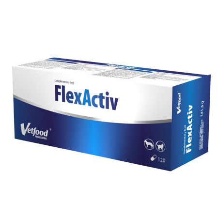 VETFOOD Flex Activ - papildai šunims ir katėms 120 vnt.