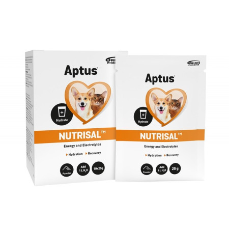APTUS Nutrisal Hydration - papildai šunims ir katėms – 10x25 g