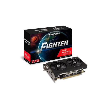 PowerColor Fighter AXRX 6500XT 4GB vaizdo plokštė