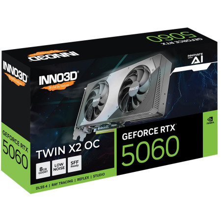 INNO3D GeForce RTX 5060 Twin X2 OC 8 GB GDDR7