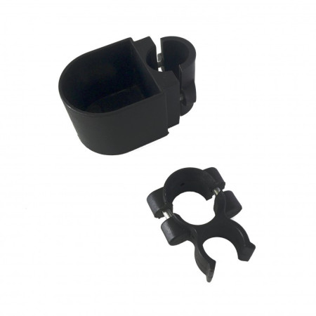 Kulkos laikiklis neįgaliųjų vežimėliuose sumontuotas