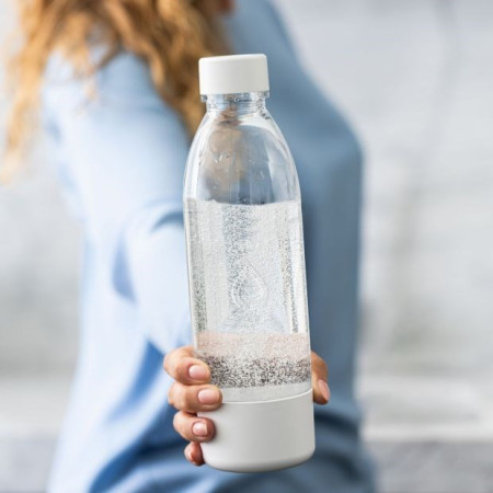 Dafi PushAir 2 buteliai 0,7 l saturatoriui, balti