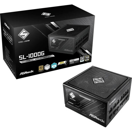 ASRock STEEL LEGEND 1000W maitinimo šaltinis