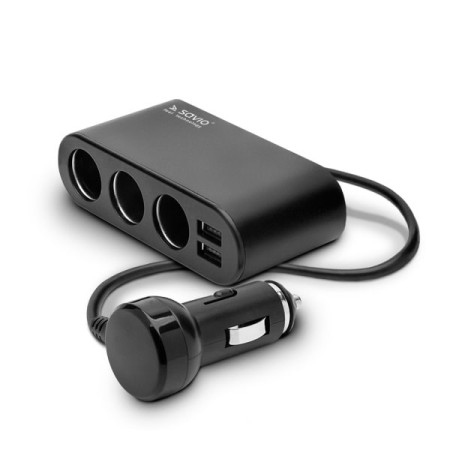 Automobilio žiebtuvėlio lizdo šakotuvas