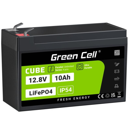 Green Cell LFPGC12V10AH UPS akumuliatorius 12,8 V 10 Ah
