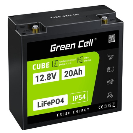 Green Cell LFPGC12V20AH UPS akumuliatorius 12,8 V 20 Ah
