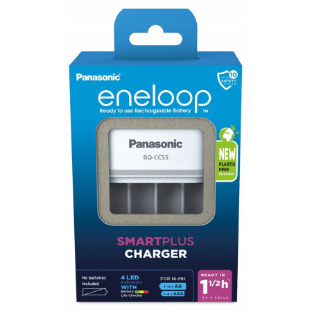 Panasonic Eneloop BQ-CC55E įkroviklis