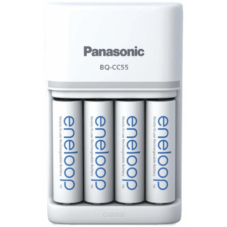 Panasonic Smartplus + 4x AA ENELOOP 2000 mAh