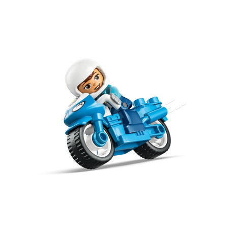 LEGO Duplo Town 10471 Mėlynas policijos motociklas