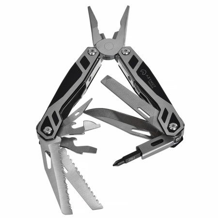 Multitool AZYMUT Trohon - 12 įrankių + 8 bitai + dėklas