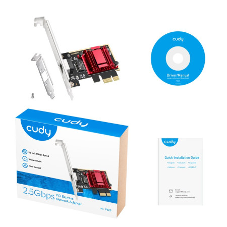 Cudy PE25 2.5Gbps PCI Express Adapter
