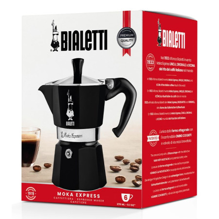 Bialetti Moka Express 6TZ (300 ml) juoda