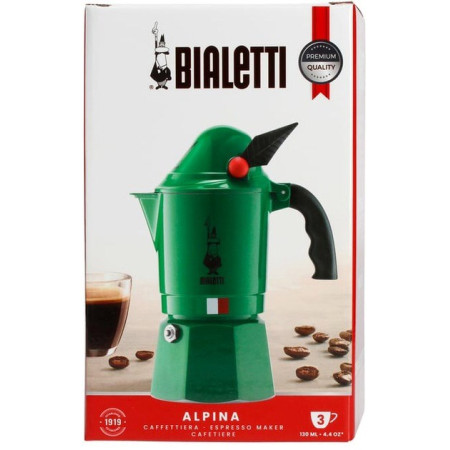 Bialetti Alpina 150 ml žalias