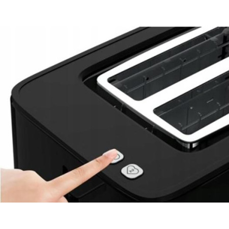 Tefal TT6408 skrudintuvas 2 griežinėliams Juodas 850 W