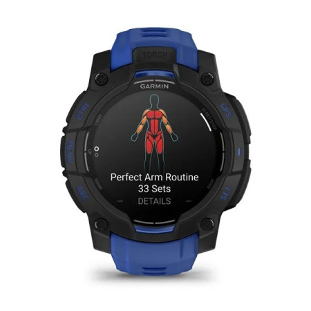 Garmin Instinct 3 AMOLED Skaitmeninis laikrodis - Juodas