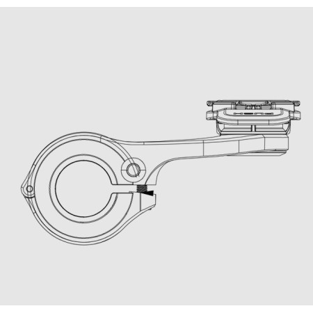 Quad Lock dviračio vairo laikiklis