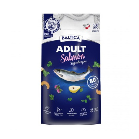 BALTICA EXCELLENT Suaugusiųjų lašiša hipoalerginis XS/S 3kg