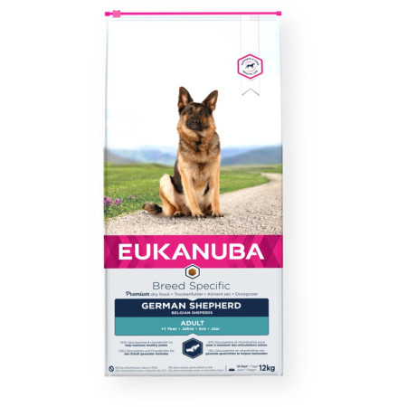 Eukanuba veislės specifinis vokiečių aviganis su vištiena 12 kg