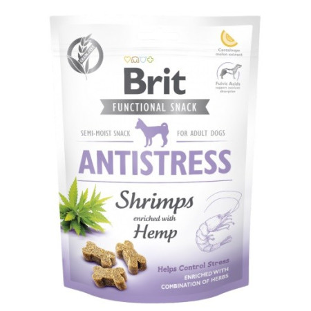 BRIT Funkcionalus užkandis Antistress Krevetės - skanėstas šunims - 150 g