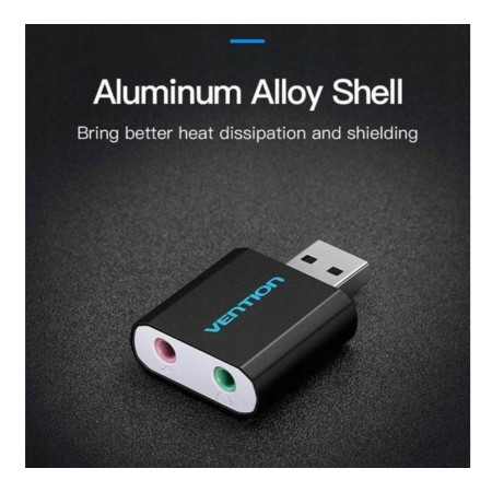 Vention VAB-S17-B 2.1 kanalų garso plokštė USB